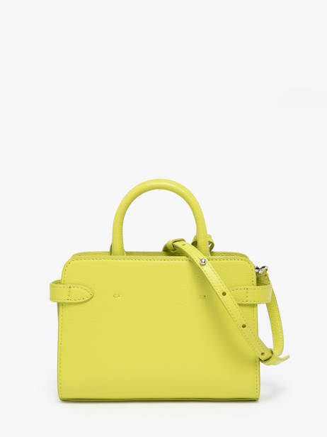 Cross Body Tas Emily Leder Le tanneur Geel emily TEMI1630 ander zicht 3